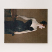 John Singer Sargent Madame X Classic Portrait Puzzle (Horizontal)