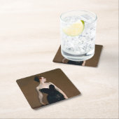 John Singer Sargent Madame X Classic Portrait Rechteckiger Pappuntersetzer (Vor Ort)