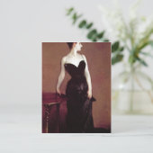 John Singer Sargent Madame X (Frau Pierre Gautre Postkarte (Stehend Vorderseite)