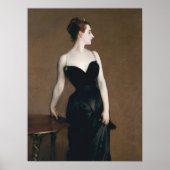 John Singer Sargent Madame X Malerei Art Print Poster (Vorne)