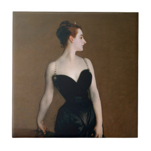 John Singer Sargent Madame X-Porträt Moody Fliese
