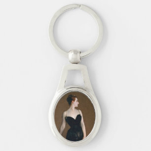 John Singer Sargent Madame X Porträt Moody Schlüsselanhänger