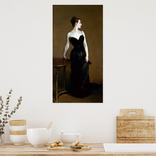 John Singer Sargent Madame X Poster (Küche)