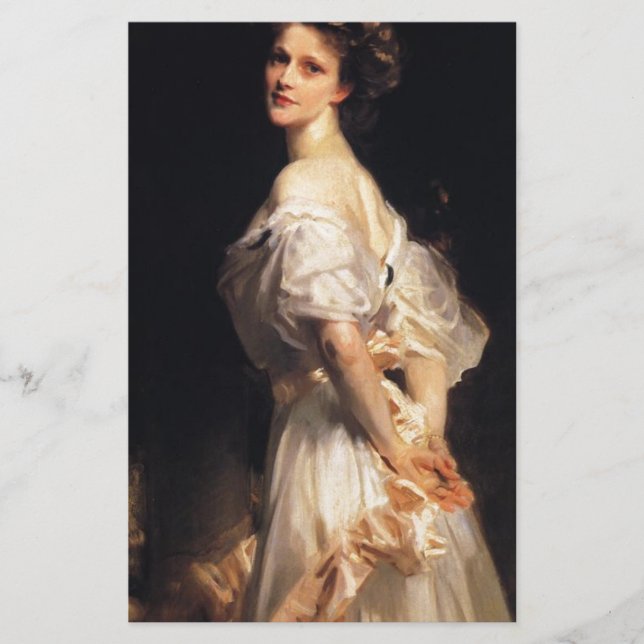 John Singer Sargent - Nancy Astor - Fine Art (Vorderseite)