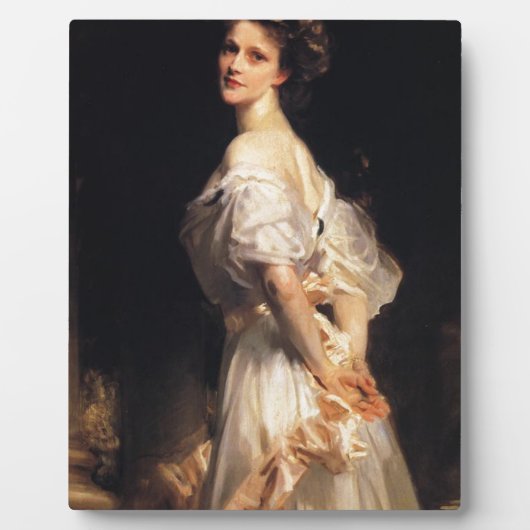 John Singer Sargent - Nancy Astor Fotoplatte (Vorderseite)