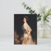John Singer Sargent - Nancy Astor - schöne Kunst Postkarte (Stehend Vorderseite)