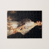 John Singer Sargent - Nancy Astor - schöne Kunst Puzzle (Horizontal)