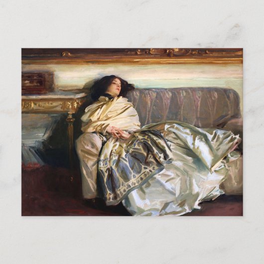 John Singer Sargent Nonchaloir Postcard Postkarte (Vorderseite)