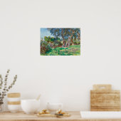 John Singer Sargent - Olivenbäume, Korfu Poster (Küche)