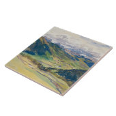 John Singer Sargent - Open Valley, Dolomiten Fliese (Seite)