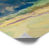 John Singer Sargent - Open Valley, Dolomiten Poster (Ecke)