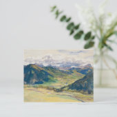 John Singer Sargent - Open Valley, Dolomiten Postkarte (Stehend Vorderseite)