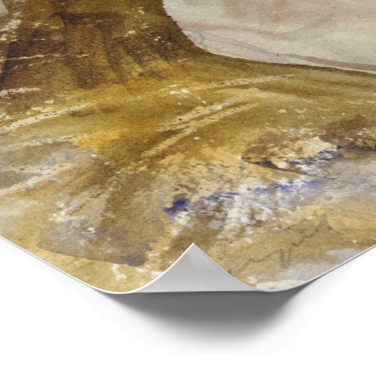 John Singer Sargent - Oxen Poster (Ecke)