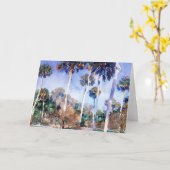 John Singer Sargent - Palms Karte (Gelbe Blume)