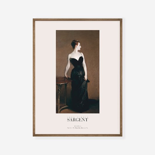 John Singer Sargent Portrait of Madame X Poster