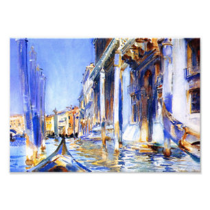 John Singer Sargent Rio dell'Angelo Venedig-Druck Fotodruck