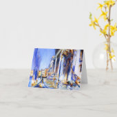 John Singer Sargent Rio dell'Angelo Venedig Karte (Gelbe Blume)