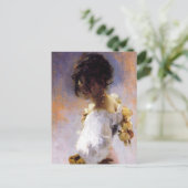 John Singer Sargent Rosina Postcard Postkarte (Stehend Vorderseite)
