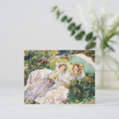 John Singer Sargent - Simplon Pass - The Tease Postkarte (Stehend Vorderseite)