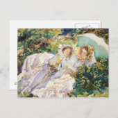 John Singer Sargent - Simplon Pass - The Tease Postkarte (Vorne/Hinten)