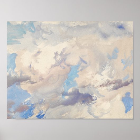 John Singer Sargent - Sky Poster (Vorne)