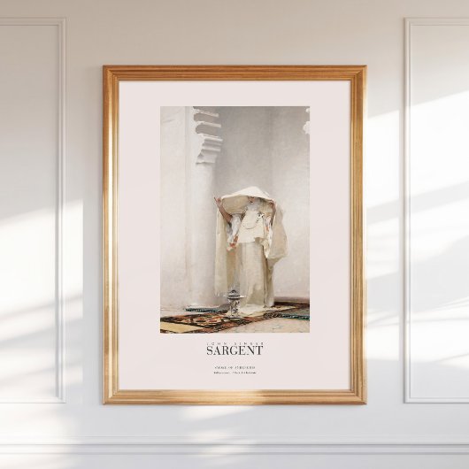 John Singer Sargent Smoke of Ambergris Art Print Poster