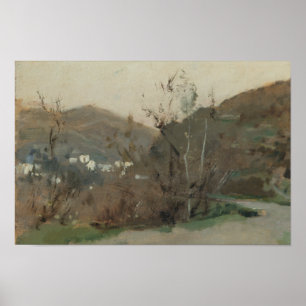 John Singer Sargent - Spanische Landschaft Poster