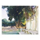 John Singer Sargent - Spanish Midday, Aranjuez Fotodruck (Vorne)