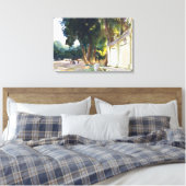 John Singer Sargent - Spanish Midday, Aranjuez Leinwanddruck (Insitu (Schlafzimmer))