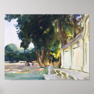 John Singer Sargent - Spanish Midday, Aranjuez Poster