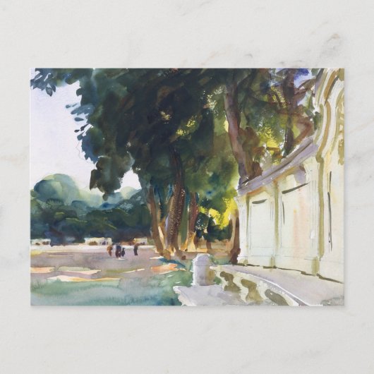 John Singer Sargent - Spanish Midday, Aranjuez Postkarte (Vorderseite)