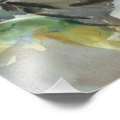 John Singer Sargent - Stream and Rocks Fotodruck (Ecke)