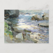 John Singer Sargent - Stream and Rocks Postkarte (Vorderseite)