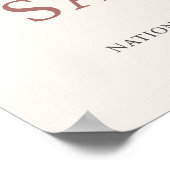 John Singer Sargent Street, Ausstellungsort Kunst  Poster (Ecke)