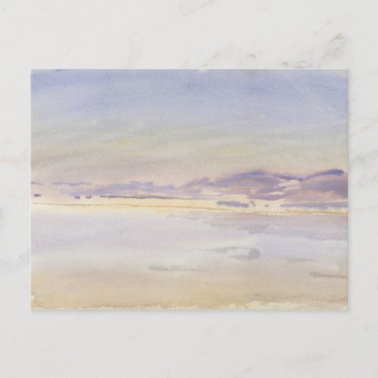 John Singer Sargent - Sunset at Sea Postkarte (Vorderseite)