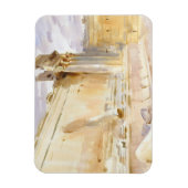 John Singer Sargent - Tempel Bacchus, Baalbek Magnet (Vertikal)