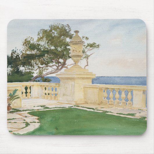 John Singer Sargent - Terrasse, Vizcaya Mousepad (Vorne)