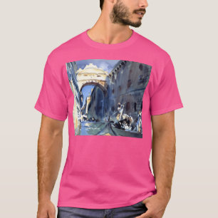 John Singer Sargent - The Bridge of Sighs Venice T-Shirt