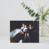 John Singer Sargent - The Misses Hunter Postkarte (Stehend Vorderseite)