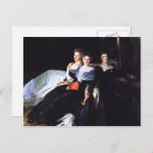 John Singer Sargent - The Misses Hunter Postkarte (Vorne/Hinten)