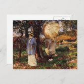 John Singer Sargent - The Sketchers Postkarte (Vorne/Hinten)