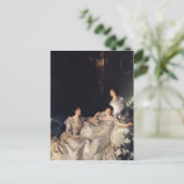 John Singer Sargent - The Wyndham Sisters Postkarte (Stehend Vorderseite)