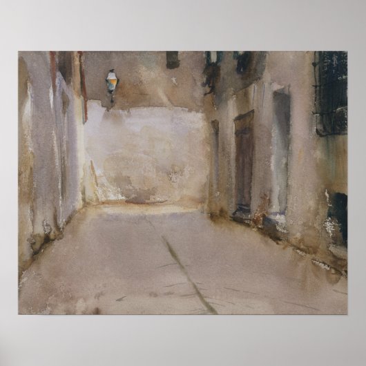 John Singer Sargent - Venice Poster (Vorne)