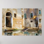 John Singer Sargent - Venice Poster (Vorne)