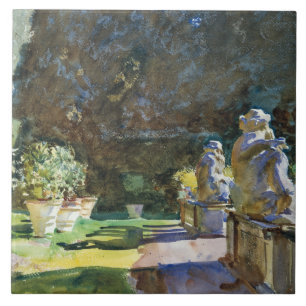 John Singer Sargent - Villa di Marlia, Lucca Fliese