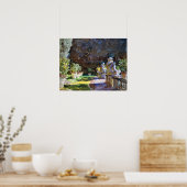 John Singer Sargent Villa di Marlia, Lucca Poster (Küche)