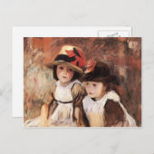 John Singer Sargent - Village Children Postkarte (Vorne/Hinten)