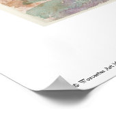 John Singer Sargent Watercolor - Palms Poster (Ecke)