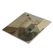 John Singer Sargent - Weiße Wände im Sonnenlicht Fliese (Seite)