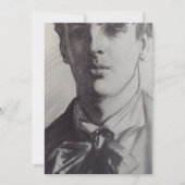 John Singer Sargent: William Butler Yeats Einladung (Vorderseite)